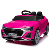 ZNTS 12V Kids Ride On Electric Car w/Parents Remote Control,Licensed Audi SQ8 for Kids,Dual W1578P213379