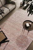 Eno Lyra Rust and Ivory Viscose Area Rug B055P315648