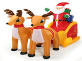 7.5 Feet Christmas Decoration Waterproof Outdoor Inflatable Santa 62345564