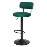 Modern Bars Set of 2,Curved Backrest Upholstered Counter Height Bars,Adjustable Bar W561P175963
