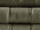 Ultra-Soft 100% Cotton Absorbent Towel Set 8-Piece B035P294211