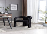 COOLMORE Contemporary Designed Velvet Fabric Upholstered Accent/Dining Chair /Barrel Side Chairs W395103721