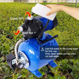 ZNTS 1.6HP Shallow Well Pump with Pressure Tank,garden water pump, Irrigation Pump,Automatic Water W46562965