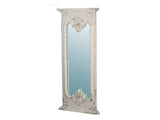 21.5" x 59" Full Length Mirror with Solid Wood Frame, Floor Mirror for Living Room Bedroom Entryway W2078135185