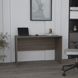 Malibu 47" Wide Study Desk White Modern Simple Computer & Laptop Table Dining Table for Bedroom, B200P253735