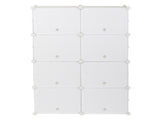 7-Tier Portable 28 Pair Shoe Rack Organizer 14 Grids Tower Shelf Storage Cabinet Stand Expandable 41413335