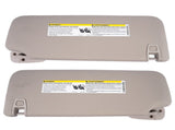 2Pcs Front Left and Right Sun Visors Sunshade for Cadillac Escalade Chevrolet Silverado GMC Yukon XL 26299892
