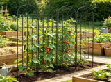 71 x 20 Inch Garden Trellis 4 Pack Rustproof Metal Decorative Trellis for Climbing Plants Outdoor 40069134