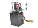 DC 12V Electric Hydraulic Pump Unit Metal Reservoir Double Acting 10 Quart 16003671