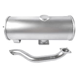 Muffler Silencer Replacement for Yanmar Engine 4TNV98 Takeuchi Excavator TL130 420*175mm 78495372