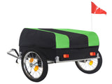 Heavy-Duty Bike Cargo Trailer with Removable Waterproof Cover 88 lbs Capacity, 16" All-Terrain 12431568