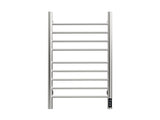Brushed Nickel Heated Towel Rack for Bathroom,Wall Mounted with Intelligent Touch Screen Timer, 99313636