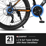 S26102 26 Inch Mountain Bike, Shimano 21 Speeds with Mechanical Disc Brakes, High-Carbon Steel W709P186911