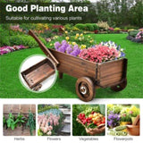 Wooden Wagon Planter Box 84769035