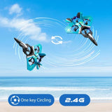 V17 Remote Control Plane 2.4Ghz Foam RC Airplanes Helicopter Quadcopter,Spinning Drone with Cool 62755872