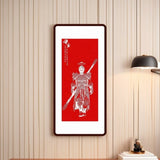 WukongTayin Energy Painting Chinese traditional Painting wall art, wood framed for home living room, 53264594