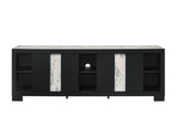 1pc Entertainment Console Rustic Charm Driftwood Wood Finish Open Shelf Living Room Furniture B2741P295470