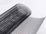 Black Hardware Cloth 5 ft 50 ft, 19 Gauge 1/2 inch Black PVC Vinyl Coated Welded Wire Fence W2286P428280