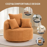 LY-031OR SWIVEL COMPRESSION CHAIR Single-seat compression chair, Crochet yarn material, Full Sponge W2231P261424