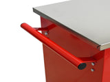 4 Drawers Multifunctional Tool Cart with Wheels,Metal Rolling Tool Cart Storage for Garage Workshop 52077062
