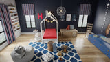 Kids Pedic 5" Classic Red Full Mattress B337P293565