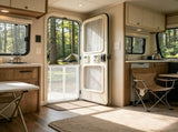 24 x 26 Inch RV Screen Door Protector Camper Entry Grille Easy Install Breathable Mesh for Pets 48231445