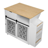 Furniture Style Dog Crate Kitchen Island End Table Pet Friendly Furniture N843P256452R