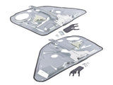 2Pcs Rear Power Window Regulators Left Right Fit for Hyundai Genesis Sedan 2009-2014 834013M000 41337220