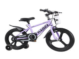 Kids Bike 16 Inch High Carbon Steel Frame, Magnesium Alloy Wheels, Training Wheels with Night 06555043
