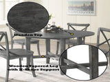 Kendric Rustic Gray Finish Dining Table B2726P348934