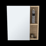 Labelle Medicine Cabinet With Mirror, Five Internal Shelves, Single Door -Pine B20091925