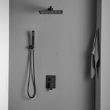 Bathroom Luxury Rain Mixer Combo Set Wall Mounted Rainfall Shower Head System , W1932124160