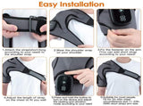 Heated Shoulder Massager 3 Heat Levels & 3 Vibration Modes Cordless USB Rechargeable Shoulder Brace 52508530