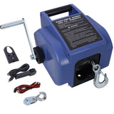 12v Trailer Winch,Reversible Electric Winch, for Boats up to 6000 lbs.Galvanized Wire Rope,with 51960789