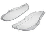 Pair Headlight Lens Cover fit for BMW X5 E70 2007-2013 Left Right Front 63117288995 42731921