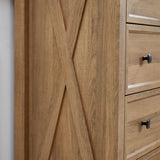 6 Drawer Dresser,6 Drawers cabinet Tall Chest Drawers Closet Organizers Storage Clothes, cabinet W2275P206605