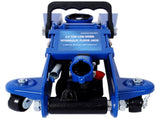 2.5 Ton Low Profile, Heavy-Duty Steel Racing Floor Jack with Single Piston Lift Pump, Lifting Range 65958284