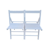 FOLDING CHAIR-2/S, FOLDABLE STYLE -WHITE W49553508