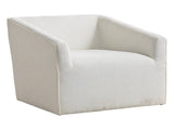 Nice Modern Upholstered Barrel Armchair, 360&deg Swivel T2574P205966