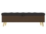 Modern Storage Ottoman Bench Upholstered Bedroom Bench Entryway Storage Ottoman Tufted Ottoman Bench N719P305620E