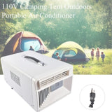110V AC Electric Portable Air Conditioner 650W Cooling Mini Outdoor Camping Tent RV AC Kit White 92742285