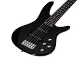 GIB Electric 5 String Bass Guitar Full Size Bag Strap Pick Connector Wrench 12835619