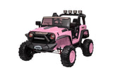 ZNTS 24V 9Ah Ride on Toy for Big Kids, 2-Seater Powered Ride-on Truck Car with Remote,pink W2058P203309