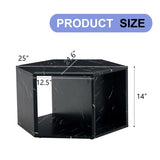 Hexagonal MDF coffee table, characteristic pattern stickers, multi-hole design to give more storage W1151P200321