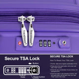 Expandable Hardshell Suitcase Double Spinner Wheels PP Luggage Sets Lightweight Durable Suitcase W284113623