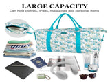 Travel Duffel Bag for Women, Large Overnight Weekender with Adjustable Strap, Wet Pocket, Carry On 95174936