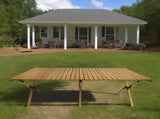 Multi-Function Wooden Foldable Portable Patio Dining Table, Natural
Indoor and outdoor universal W495107779
