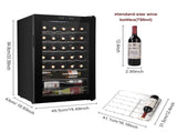 JC-85 115V 85W 3.0cu.ft/85l Electronic Wine Cabinet Cold Rolled Sheet Transparent Glass Door / 68774544