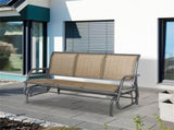 Outdoor courtyard seats for 3 people-Brown 18962470