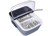 Ice Maker Countertop, Portable Ice Machine, Self-Cleaning Ice Makers with Basket and Scoop, 9 Cubes W465P204131